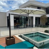Foto OMBRELONE  MONOFLEX  2x2M BASE PEDRAS OU CACHEPO